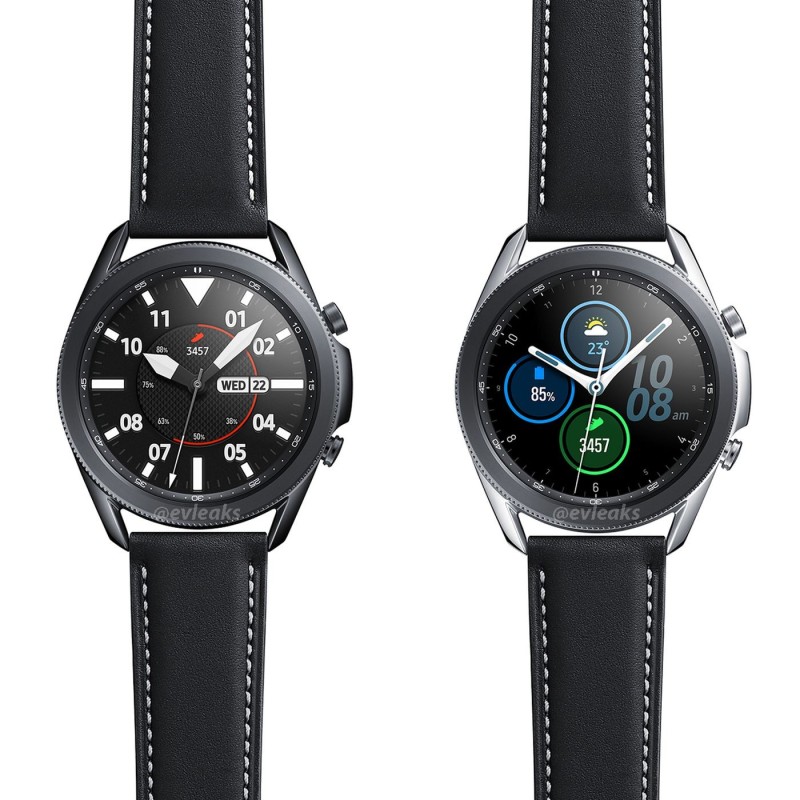 Samsung Galaxy Watch 3 45mm R840 Titanium - گلکسی واچ سامسونگ آر ۸۴۰